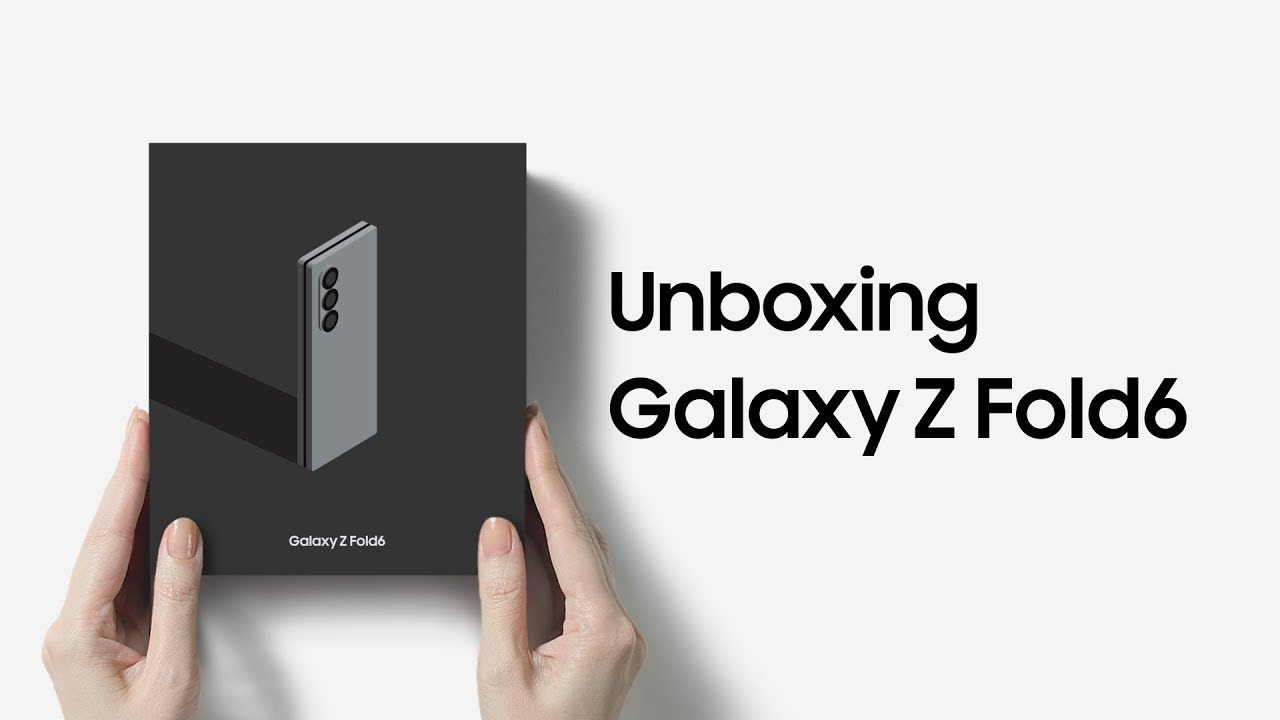⁣Galaxy Z Fold6: Unboxing | Samsung