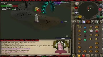 World Record(previous) - 43 Combat killing Zulrah (Mage Only)
