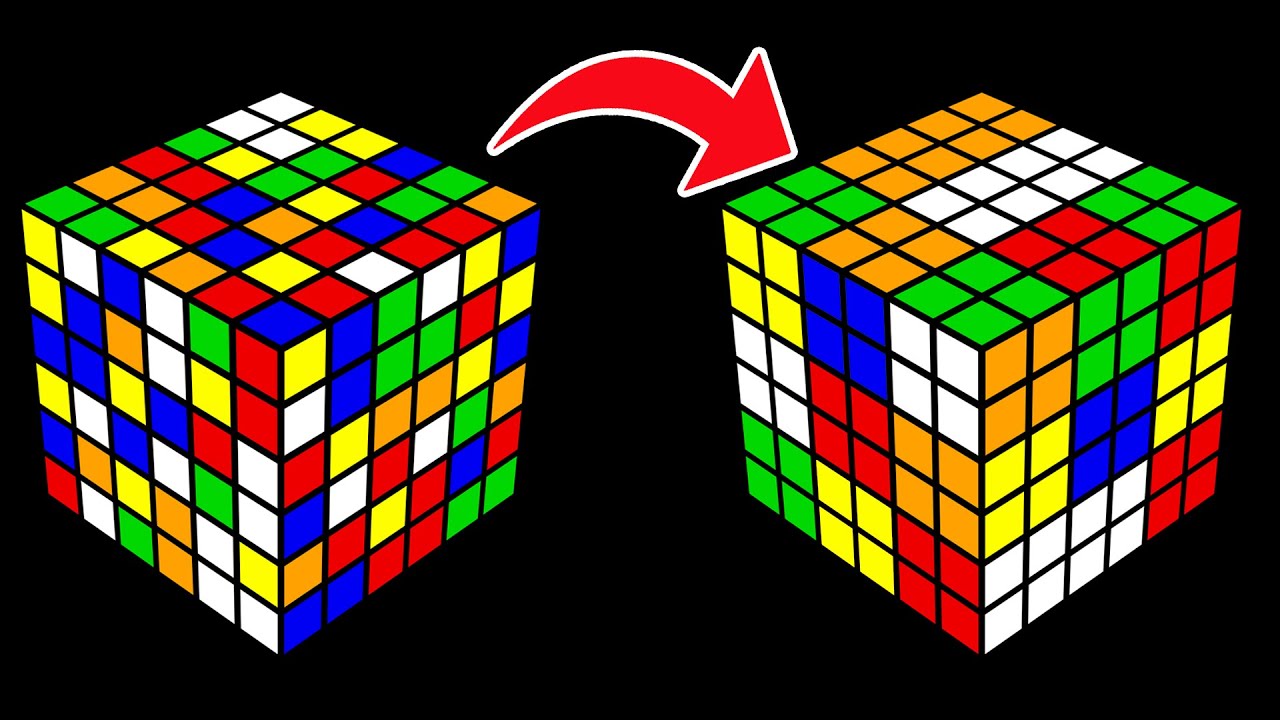 Can You Solve a 6x6 Rubik's Cube Like a BIG 3x3? 