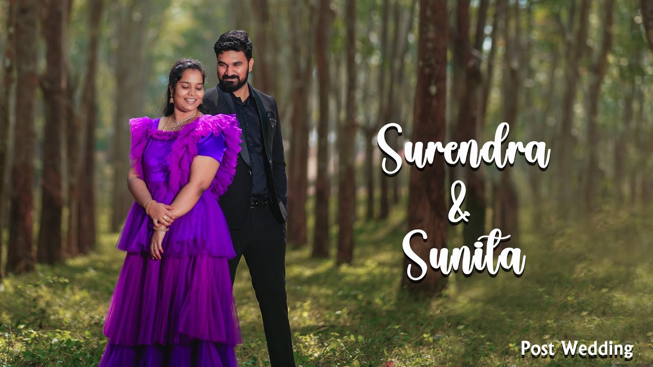Surendra & Sunita Post Wedding || Madhuvarame Song || Mr.Black Studios