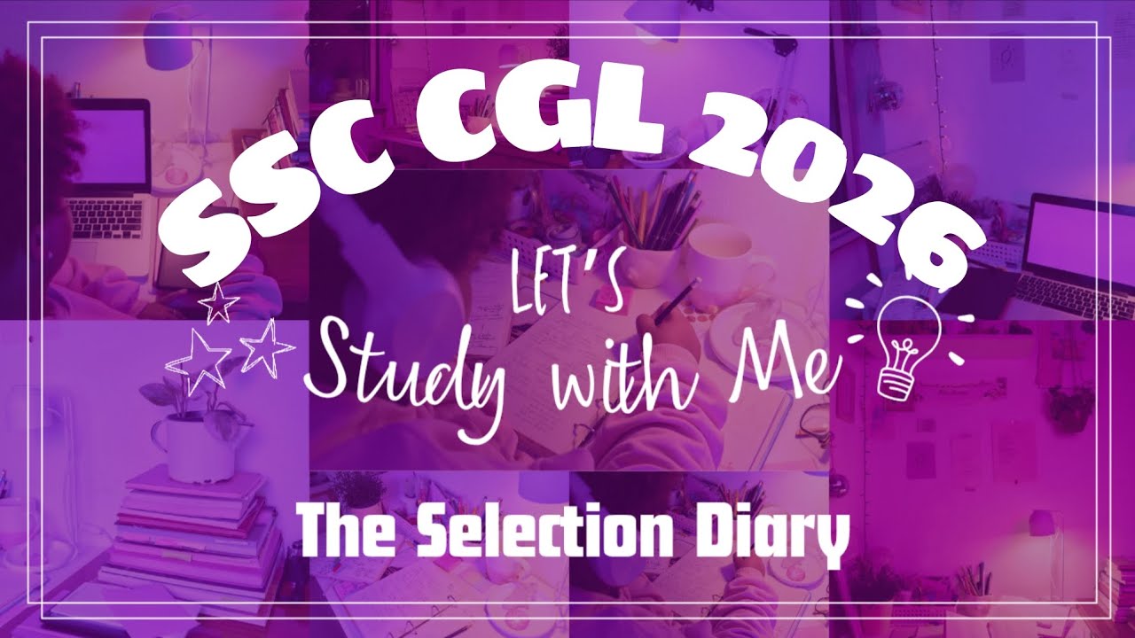 Study Vlog | SSC CGL 2026 Preparation | Library + Tuition Routine - YouTube