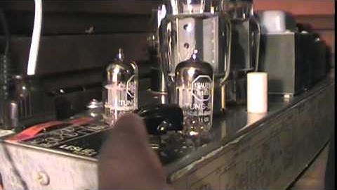 Decreasing The Hum From 6550 Tubes In A Leslie 122 Amplifier - Part 1 of 2