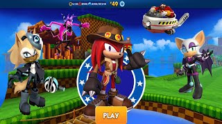 Sonic Dash - Treasure Hunter Knuckles vs Boss Eggman vs Elite Agent Rouge vs Boss Zazz vs Whisper screenshot 4