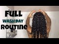 Realistic Wash Day Routine 3A/3B Curls|Danielle Nance