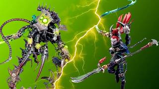 PURGE Mirror Match - Drukhari vs Necrons - Warhammer 40K Battle Report | Skaredcast