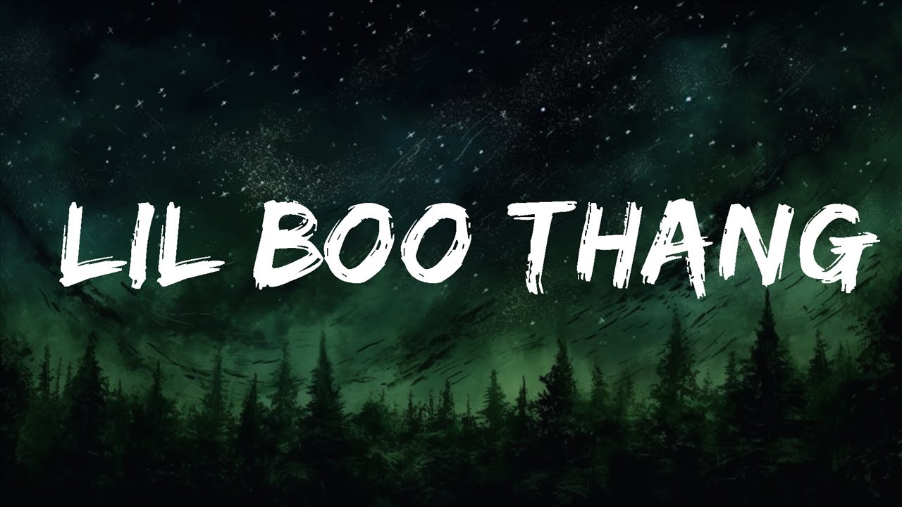 1 Hour | Paul Russell - Lil Boo Thang (Lyrics) | You my lil boo thang ...
