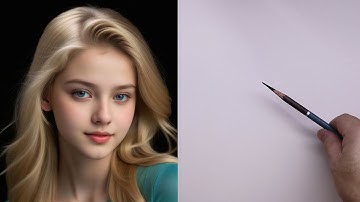 Easily Master Photo Portrait Drawing for Beginners with This Technique | Portrait Drawing Tutorial