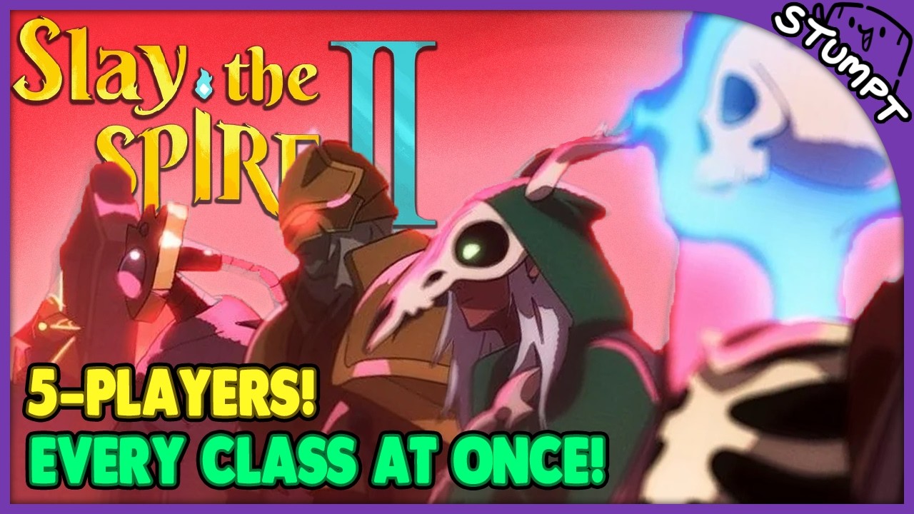 Every class all at once with 5 PLAYERS! - Slay the Spire 2 Modded Gameplay