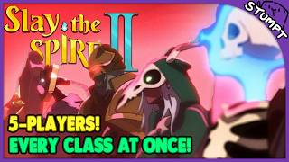 Every class all at once with 5 PLAYERS! - Slay the Spire 2 Modded Gameplay