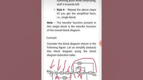EE305 1.5 Block Diagram Reduction Technique