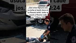 „Căci orice făptură este ca iarba și toată slava ei, ca floarea ierbii. #biblia #shortvideo #isus