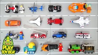 Learning Special Street Vehicles Names & Sounds for kids with Tayo Poli Tomica Pororo Siku Car Toys