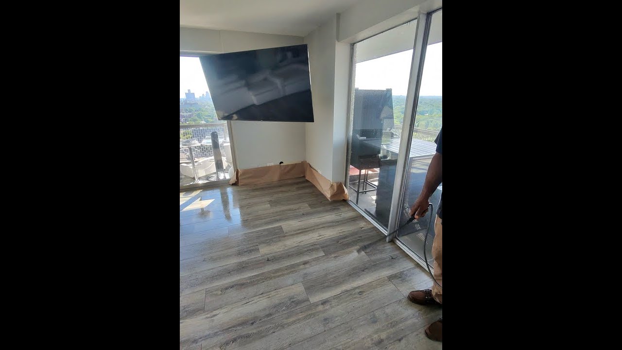 her floors will never shine like this again...