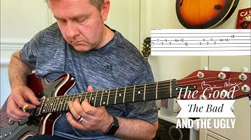 The Good The Bad And The Ugly - Guitar Play Along (Guitar Tab) Clint Eastwood Movie Theme