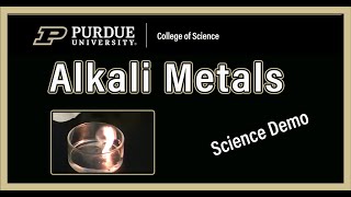 Alkali Metals: Dropping Potassium, Lithium, and Sodium in Water, Extended Real Time Video