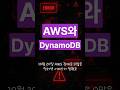 AWS 대란 원인 DynamoDB! 쇼핑몰 1층 편의점 비유로 완벽 이해 | NoSQL 데이터베이스 기초 | 개발자 필수 #개발자 #shorts #dynamo #aws #장애