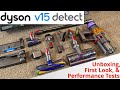 Dyson V15 Detect | Unboxing, First Look, & Performance Tests