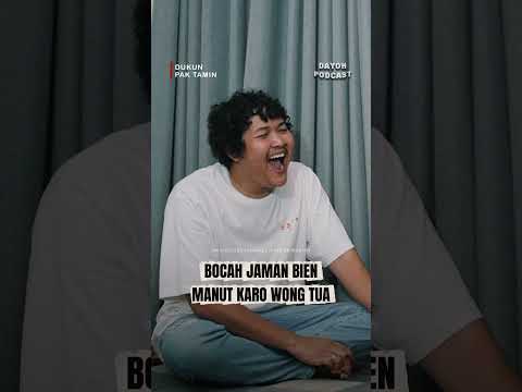 Mbahas jaman mbiyen.