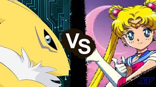 renamon vs sailor moon -Rivals of aether mod battle S4-