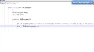 JDBC Tutorials for beginners  2  Java program to connect with access database Profile