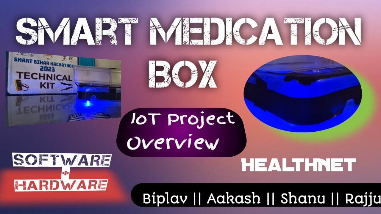 Smart Medication Box ||  Software + Hardware || Project Overview || Iot Project