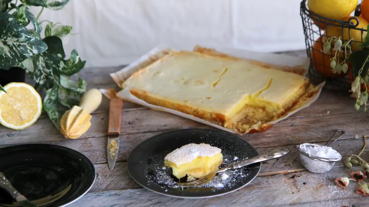 Carré au Citron, ou les fameux lemon square 🍋