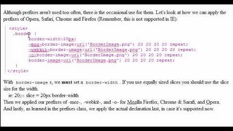 CSS3 Tutorial  |  Border Image