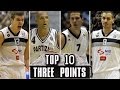 Top 10 THREE points - Partizan Belgrade