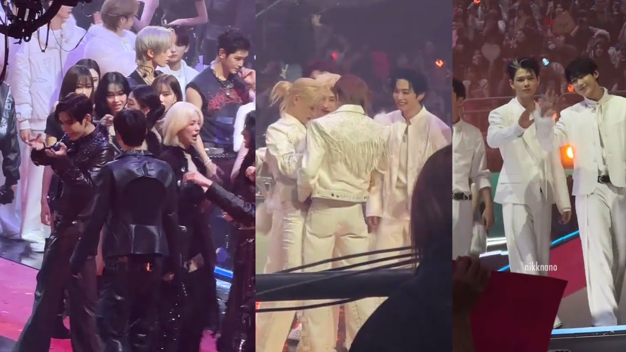 2025 SBS Gayo Daejeon Ending Interaction StrayKids, Enhypen, Cortis, Riize, NCT Wish & More 