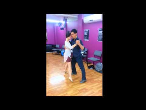 Hernan y Marce Ospina Clase 1 term 1 2015 - Tango
