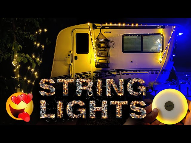 Retractable Camping String Light - Unboxing & Review 