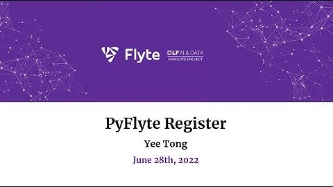 PyFlyte Register