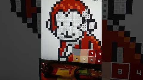 No.pix-color by number, pixel art coloring book #1