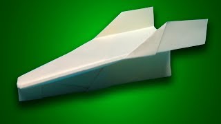 Flies 100 feets! How to make a paper airplane that flies over 30 meters