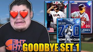 GOODBYE SET 1! MY FAVORITE SET 1 CARDS! | MLB The Show 23