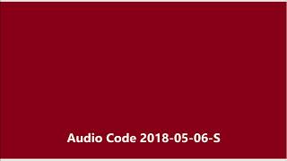 Code 2018 05 06 S