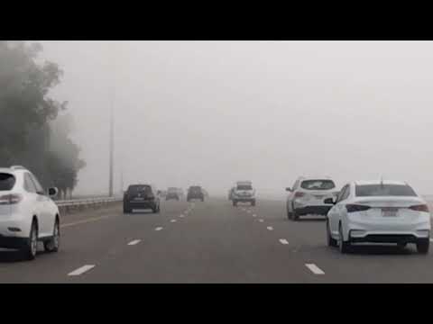 Going to Dubai Dense Fog