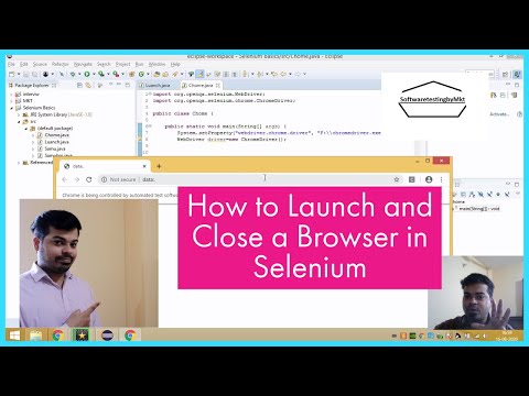 Video: Hoe open ik selenium in Chrome?