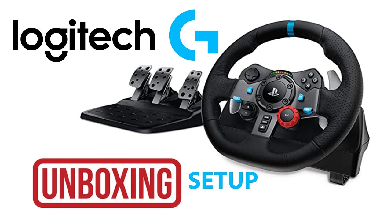 Logitech G29 Racing Wheel Unboxing and PS5 Setup Guide 