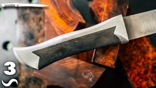 Making a Damascus CRYSKNIFE from DUNE! Part 3