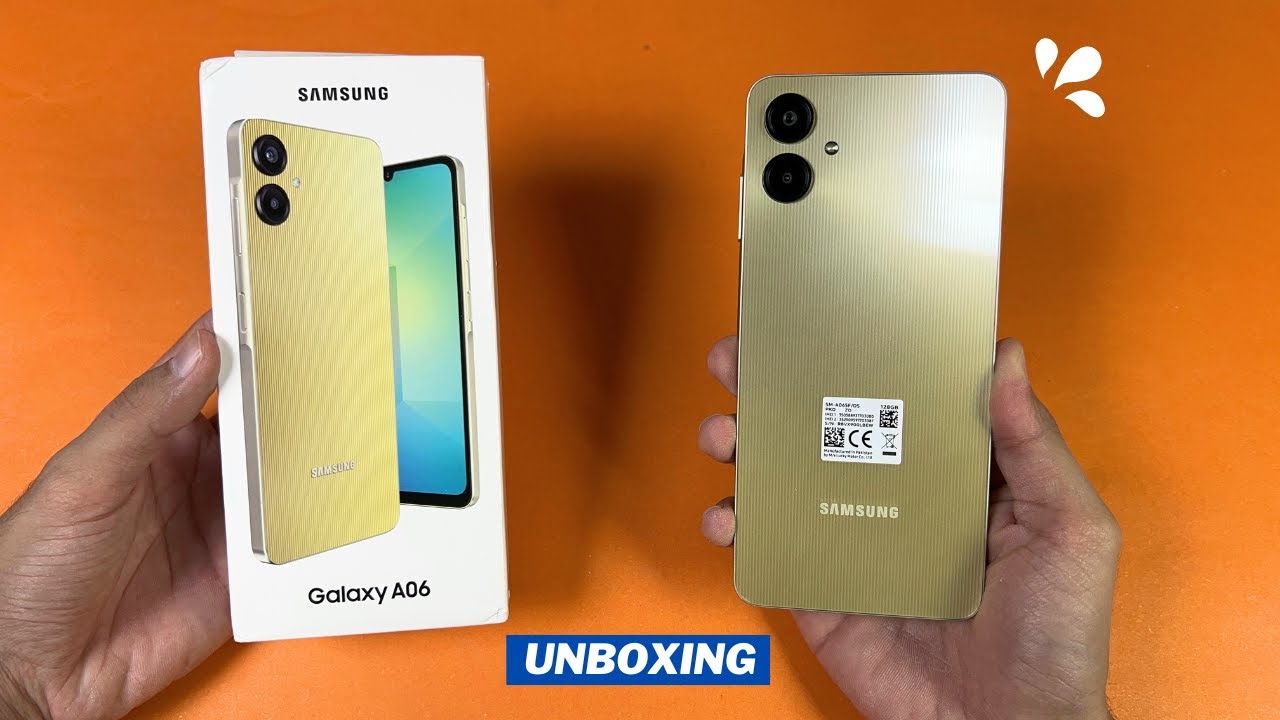 Samsung Galaxy A06 128GB ゴールド ワイヤレスイヤホン hq720.jpg?sqp=-
