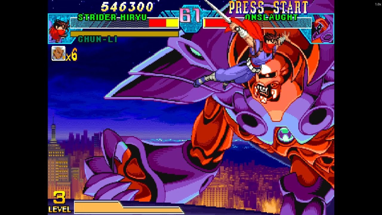 STRIDER HIRYU & CHUN-LI — Speed and Precision! | Marvel vs Capcom: Clash of Super Heroes