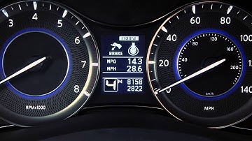 2013 Infiniti QX -  Automatic Transmission Manual Shift Mode