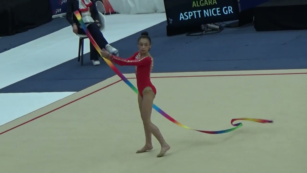 Dounia KHEIYATI LESERRE ruban - 2025 Championnats de France Junior AA