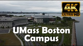 University of Massachusetts Boston | UMass Boston | 4K Campus Drone Tour