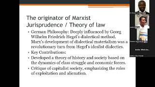 JURISPRUDENCE FOR LLB STUDENTS    MARXIST THEORY OF LAW