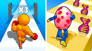 Level Up Runner vs Monster Egg |⭐✅❤️✅⭐| All Level Gameplay Android iOS BX7554