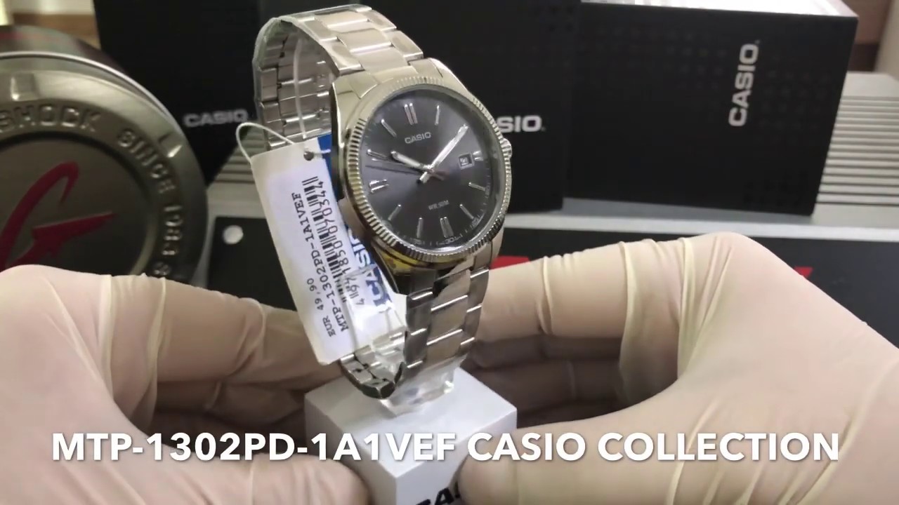 MTP-1302PD-1A1VEF Casio Collection Recensione e Unboxing - YouTube