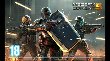 Modern Combat 5: Blackout Android Gameplay - Chapter 3: Downtown - Safe House - 3. Backup