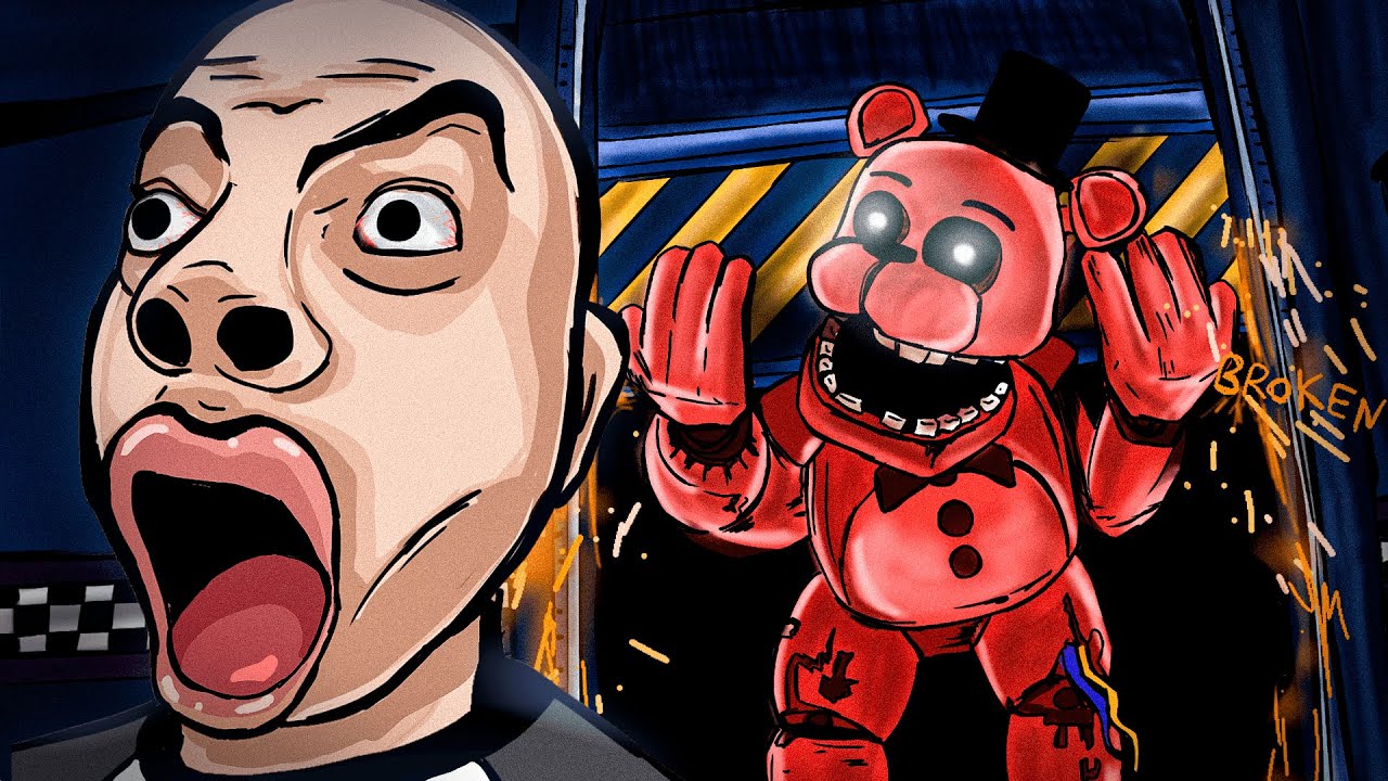 7 idiotas Vs o FNAF mais ATERRORIZANTE do ROBLOX...